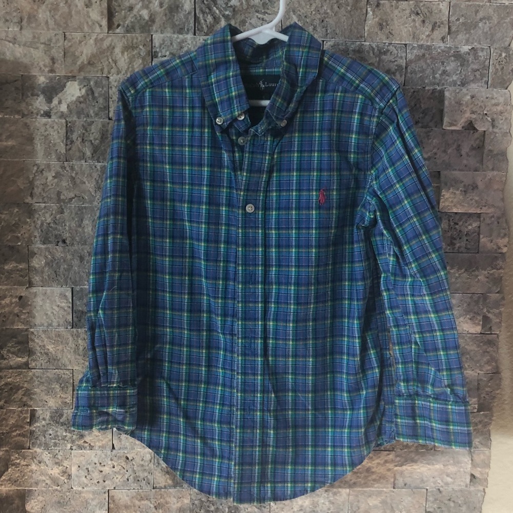 Ralph Lauren Oxford Button-Down for Boys -…
